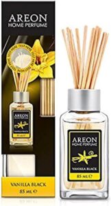 ناشر أريون 85 مل - فانيليا سوداء (عبوة من 3 قطع) (أفضل فواحات أعواد)