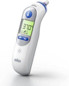 مقياس حرارة الأذن براون IRT 6525 Healthcare ThermoScan 7 (افضل انواع ميزان الحرارة للاطفال)