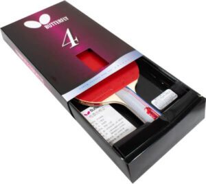 مجموعة مضارب تنس الطاولة Butterfly 401 - مضرب تنس طاولة واحد (افضل مضرب تنس طاولة)