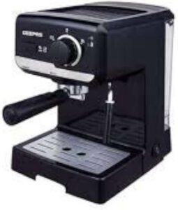 ماكينة صنع الكابتشينو من جيباس، سعة 1.25 لتر، Gcm41507، لون أسود