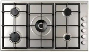 طباخ غاز جنرال سوبريم مدمج 90 سم 5 شعلات إيطاليا (افضل الافران السطحيه)