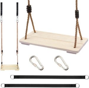 أرجوحة خشبية للأطفال من KINSPORY، مجموعة أرجوحة للفناء الخلفي