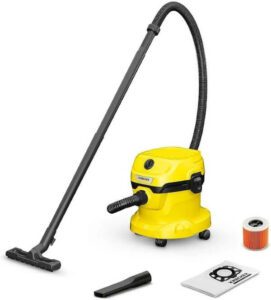 مكنسة كهربائية Karcher WD2 Plus للتنظيف الرطب والجاف بقوة 1000 واط مع خاصية النفخ - احسن مكنسة كهربائية