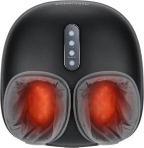 جهاز تدليك القدمين Medcursor مع وظيفة التسخين، جهاز تدليك عميق (افضل اجهزة المساج المنزلي)