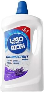 موبي منظف ومطهر برائحة اللافندر، 3 لتر - عبوة من قطعة واحدة