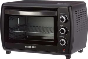 Nikai 36 Liter 1500W Electric Oven with Double Glass Panel NT655RX2 - افضل الافران الكهربائية