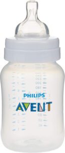 زجاجة فيليبس أفينت المضادة للمغص 260 مل × 1 (افضل رضاعات للاطفال)