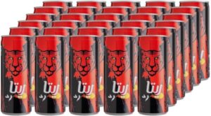 مشروب ريتا الأحمر بنكهة الفوار 240 مل × 30 علبة - افضل مشروب غازي