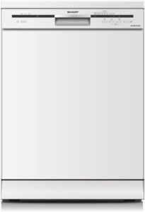 غسالة أطباق شارب، ١٢ مكانًا، ٦ برامج، QW-MB612K-WH3 (افضل غسالة اطباق)