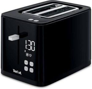 محمصة الخبز الرقمية TEFAL TT640840 القابلة للحفظ (افضل حماصة خبز)