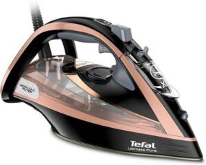 TEFAL Steam Iron Ultimate Pure Iron Steamer 3100 W FV9845M0 - أفضل مكواة بخار تيفال