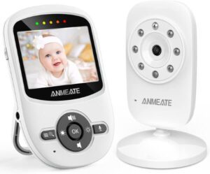 جهاز مراقبة الأطفال بالفيديو مع كاميرا رقمية Anmeate Digital 2.4Ghz Wireless Video Monitor