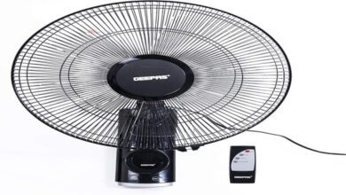 افضل انواع المراوح الحائط