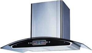 شفاط مطبخ زجاج 90سم بشاشة ديجيتال صيني (أفضل أنواع شفاطات المطابخ)